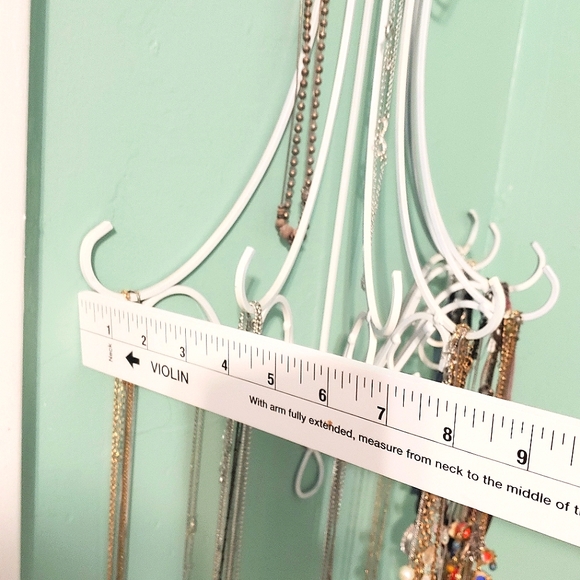 Metal accessory organizer, white - Picture 5 of 6